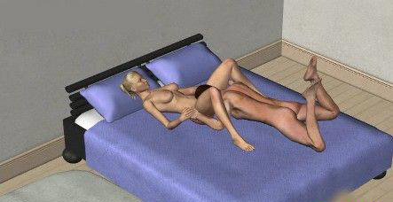 3D做愛姿势图片 夫妻做爱动作性交姿势图(80张)
